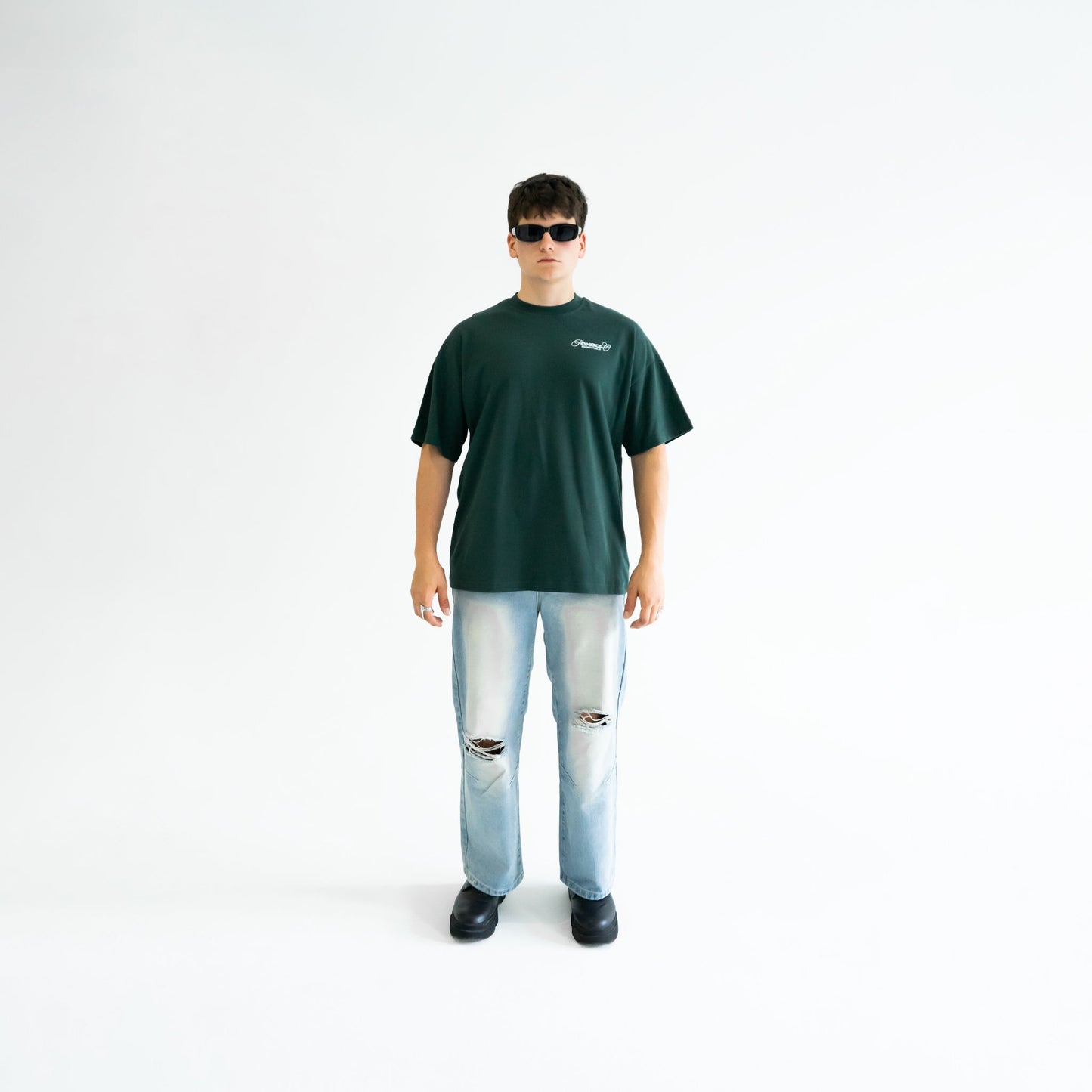 Essential Club Tee - Grün/weiß