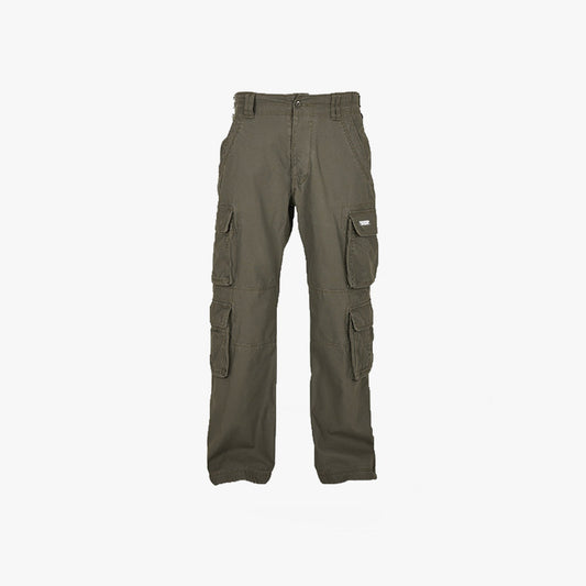 HANDMADE RIPPED CARGO - GREEN