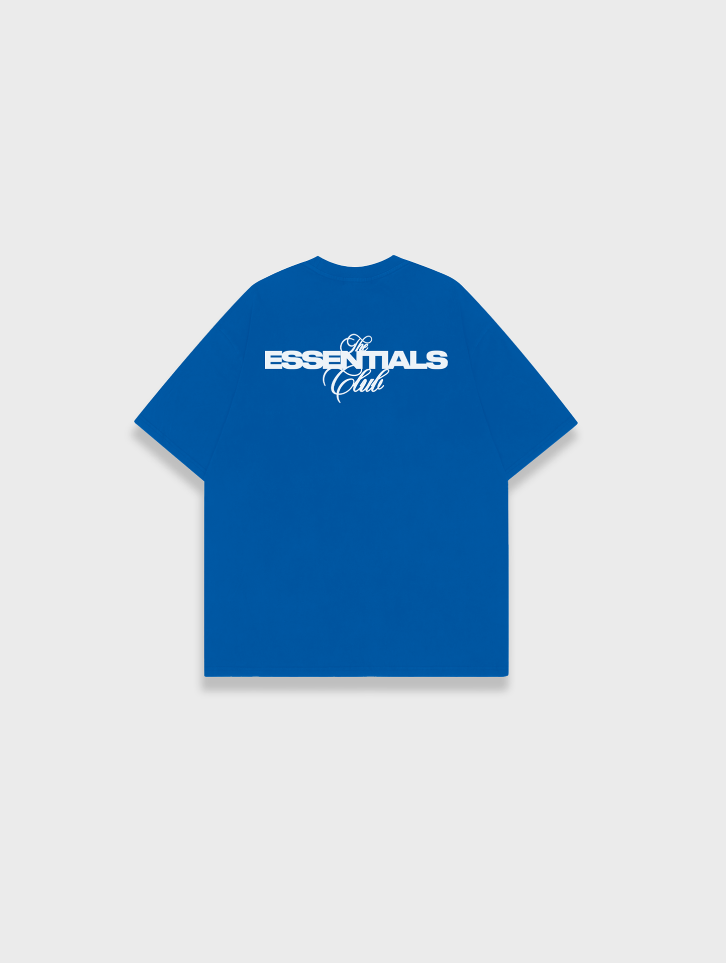 Essential Club Tee - Blau/weiß