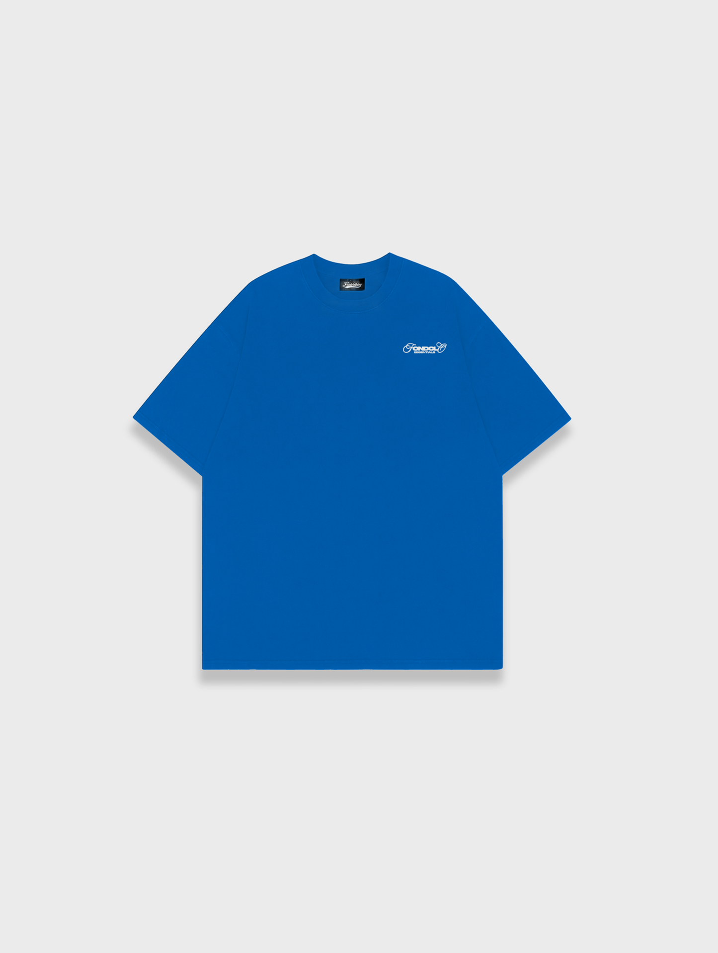 Essential Club Tee - Blau/weiß
