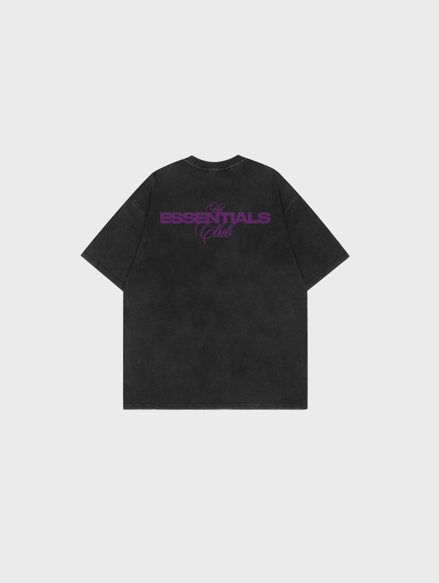 Essential Club Tee - Black/lila