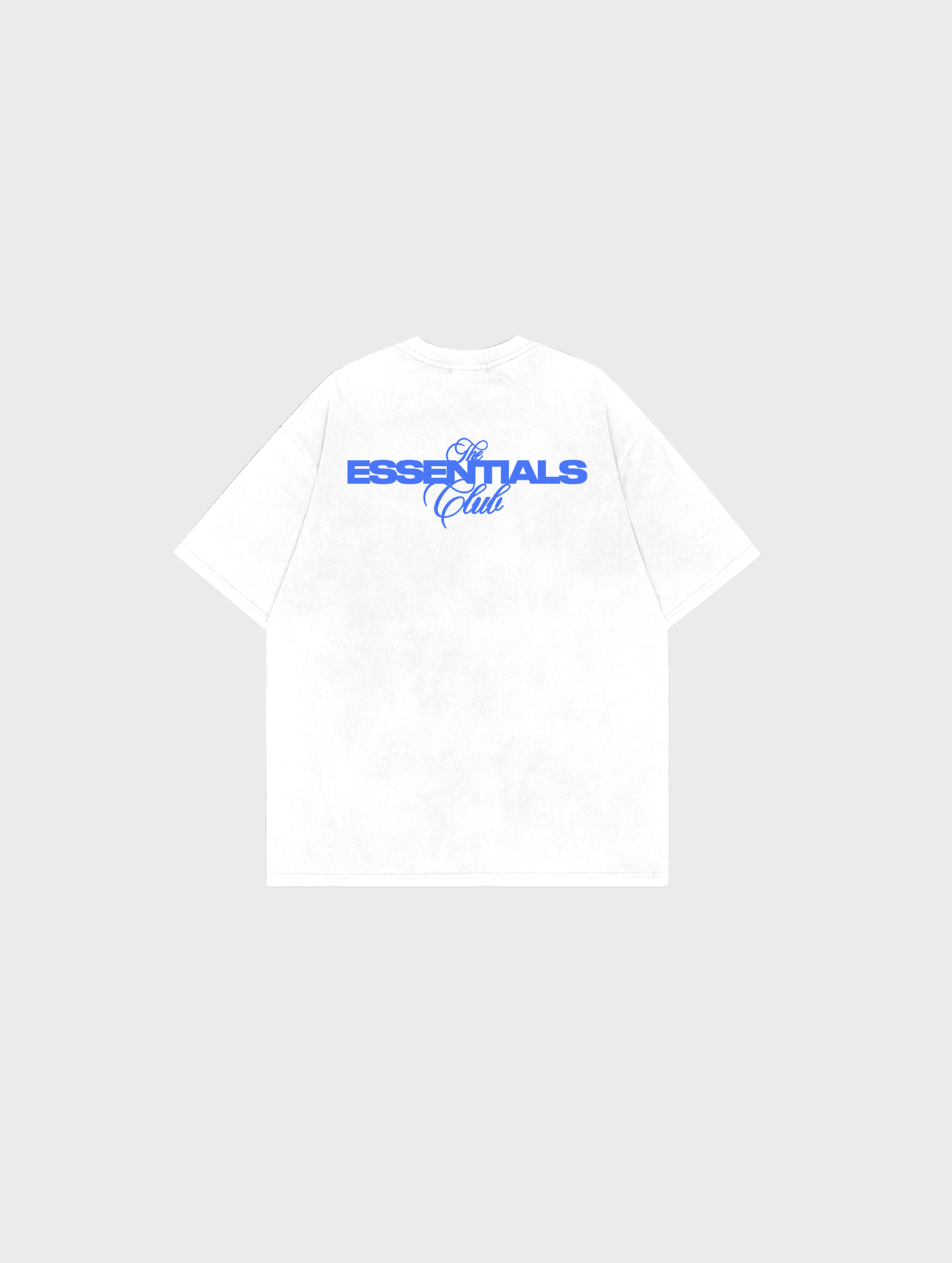 Essential Club Tee - Weiß/blau