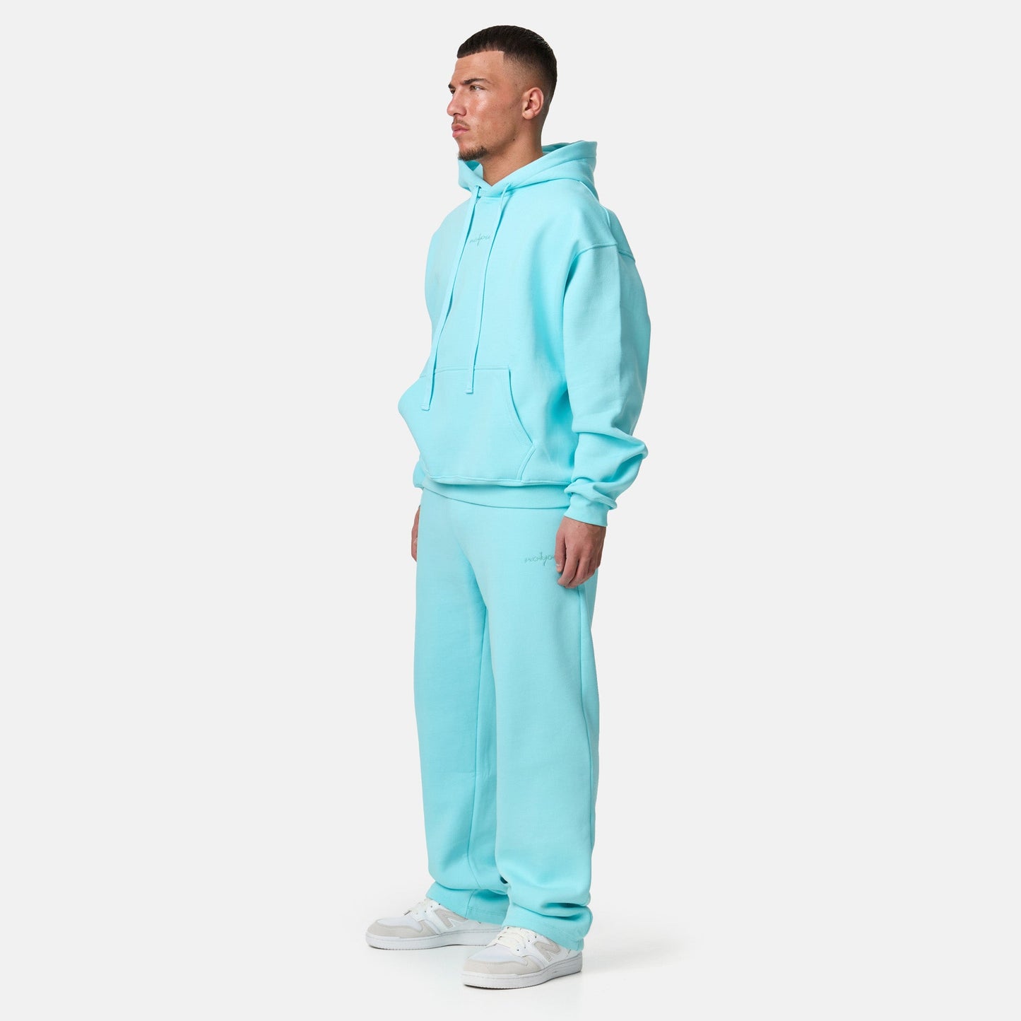 Hoodie Babyblau Unisex