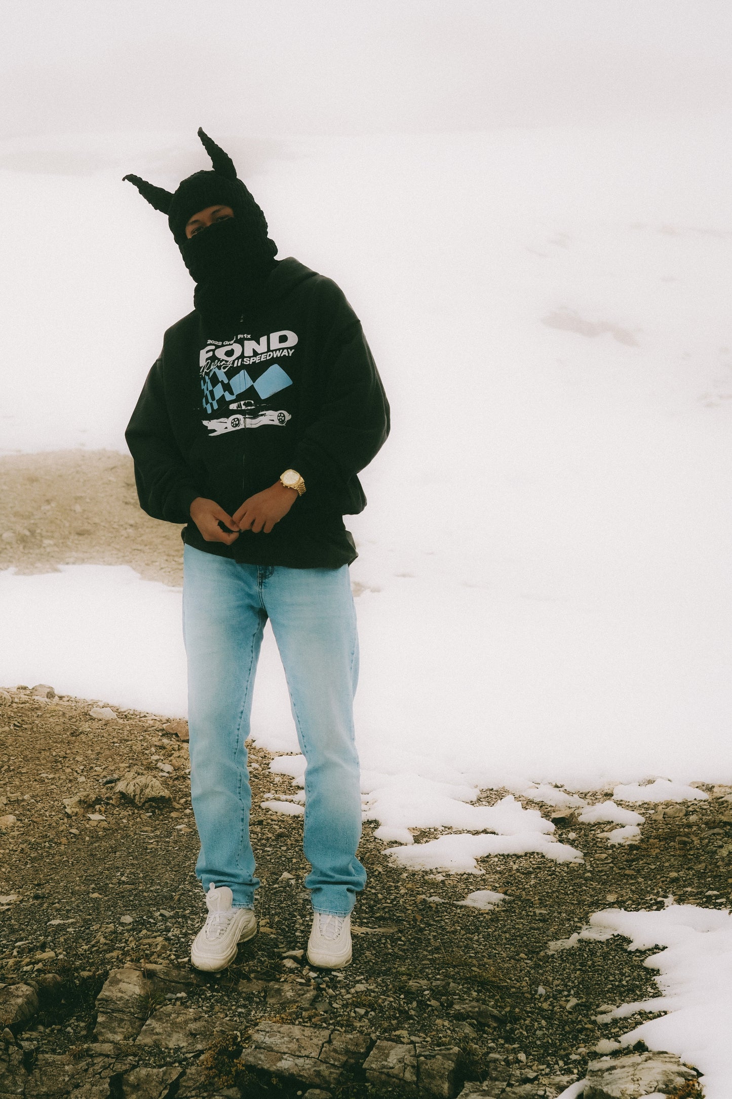 Grand Prix Zip-Up Hoodie - FONDCLOTHING