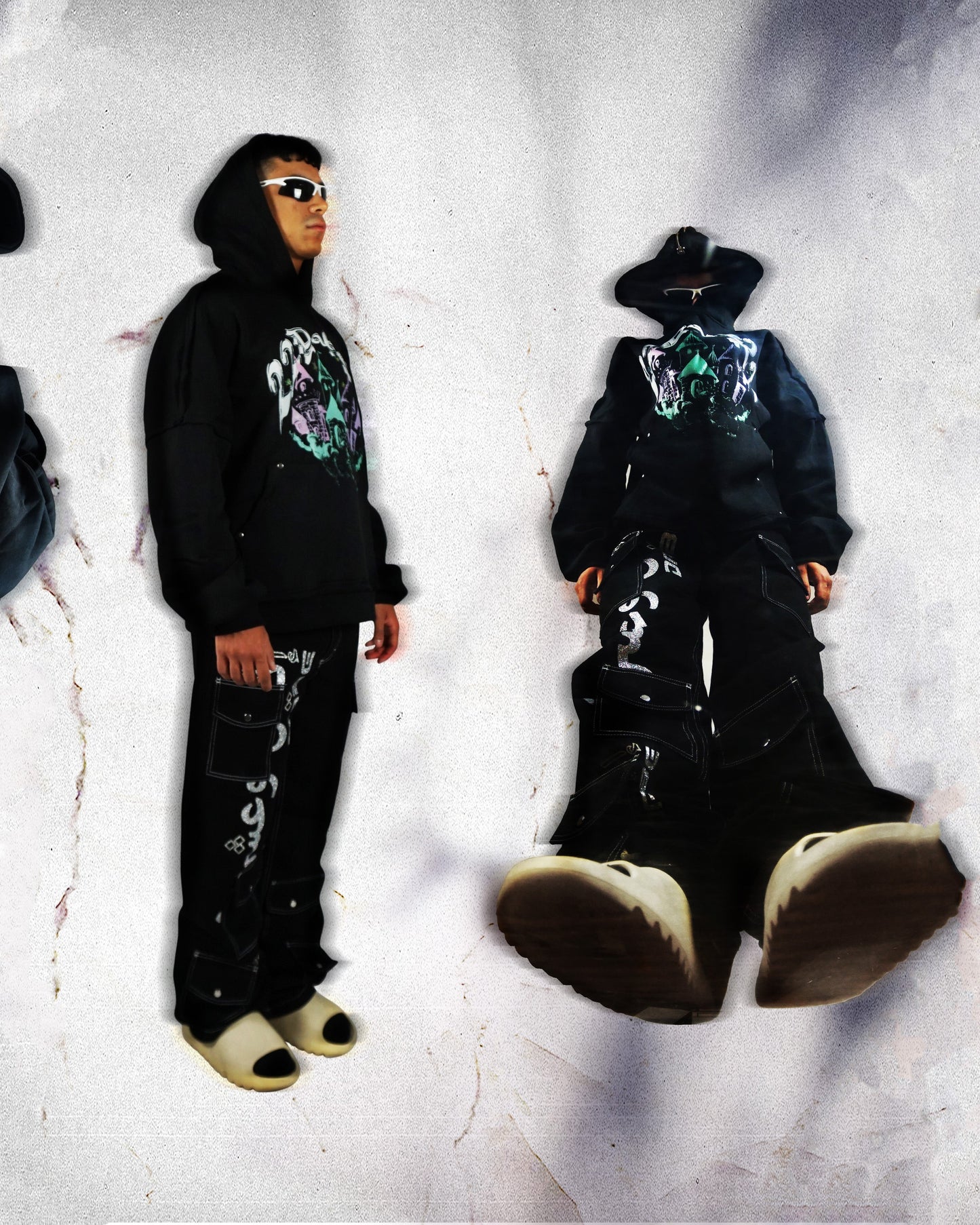 Hoodie Black Castle