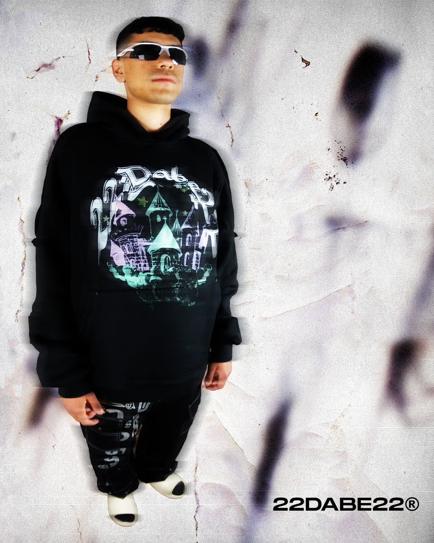 Hoodie Black Castle