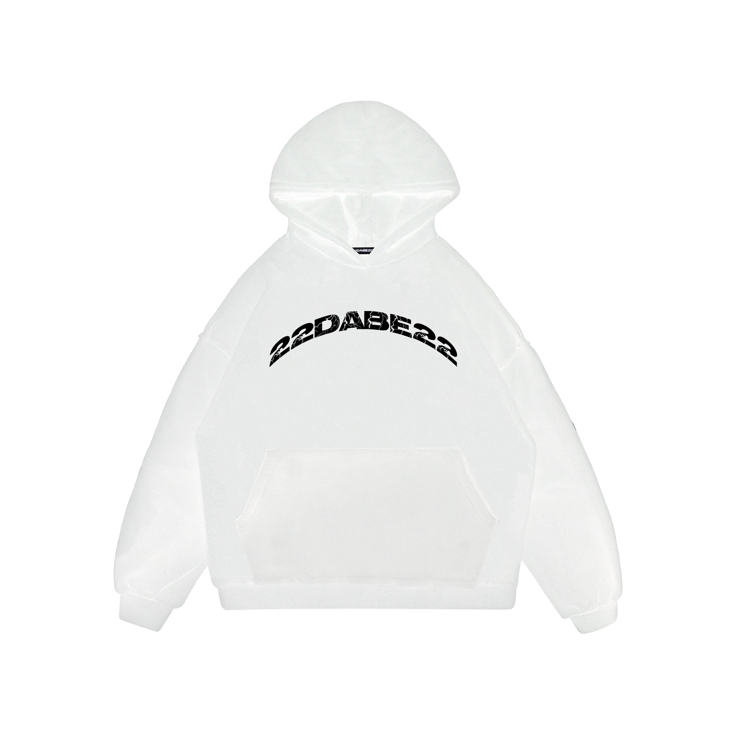 Hoodie College Logo White