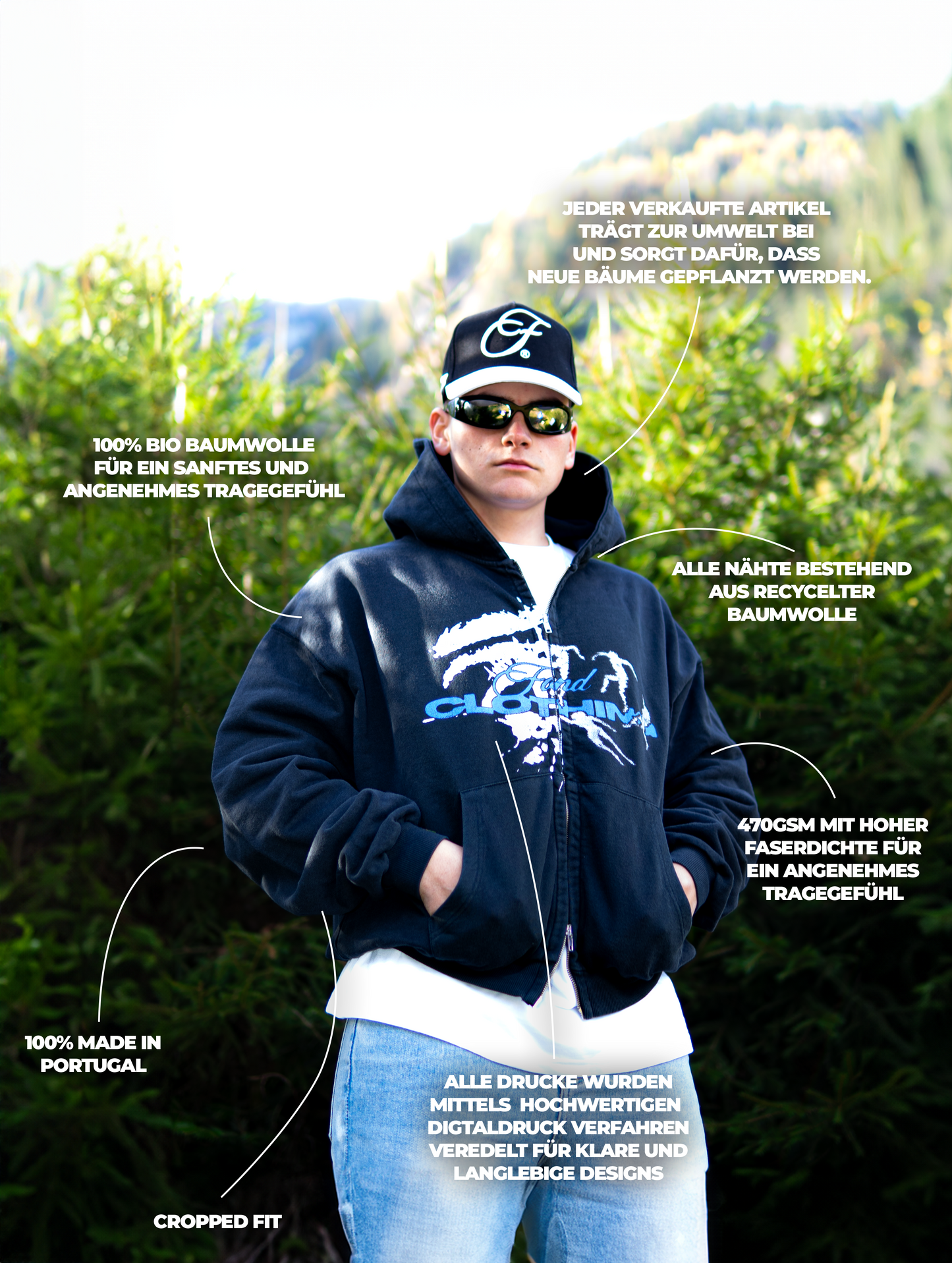 Historic Zip-Up Hoodie
