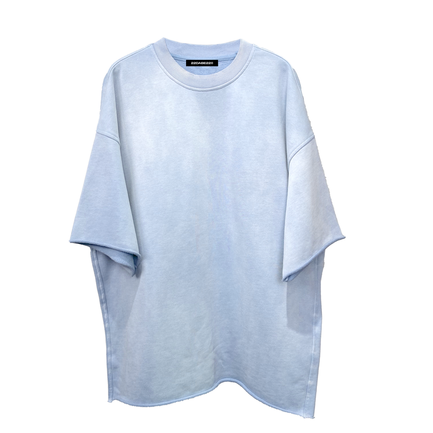 T-Shirt Premium Washed Basic Baby Blue