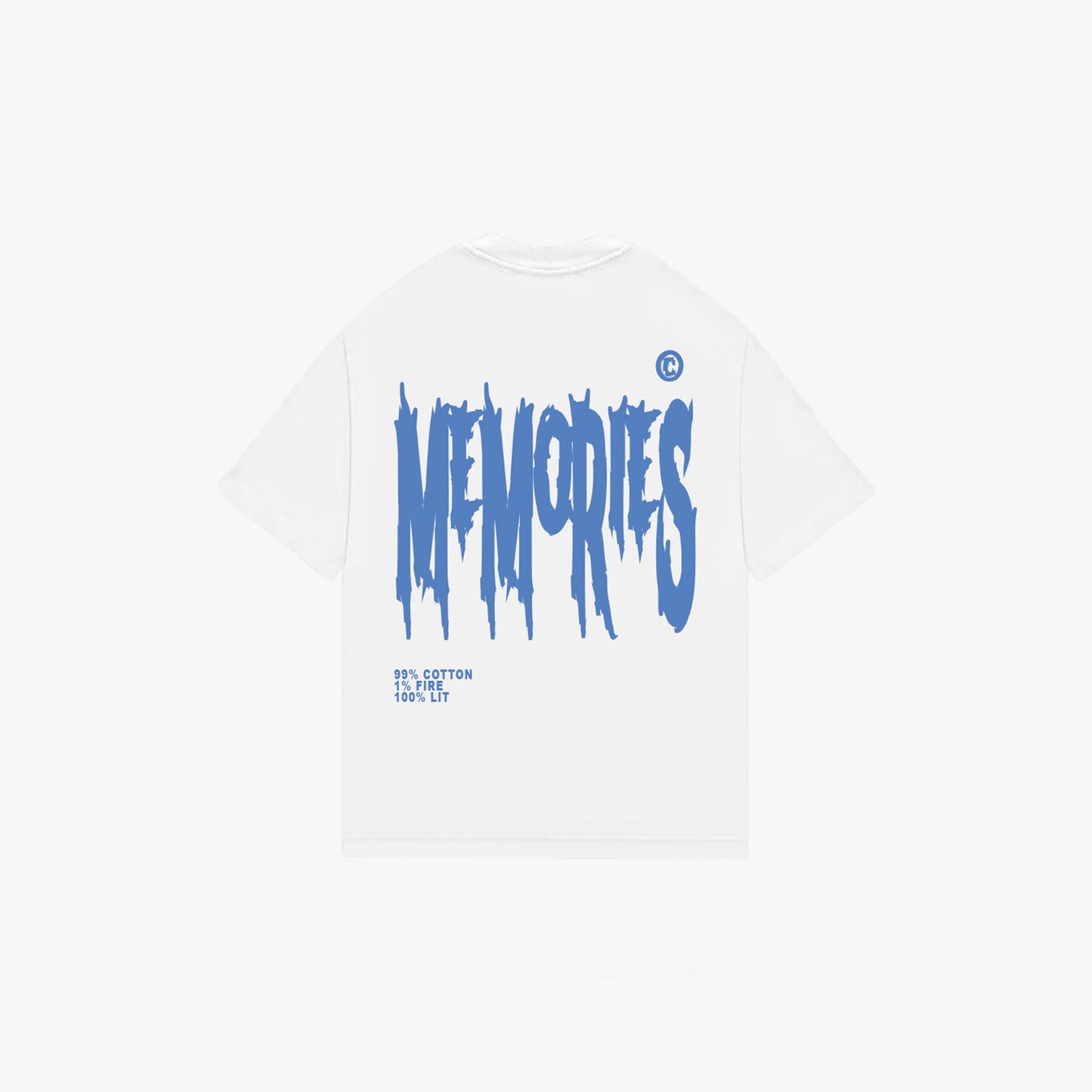 BORN IN HELL SHIRT - BLUE