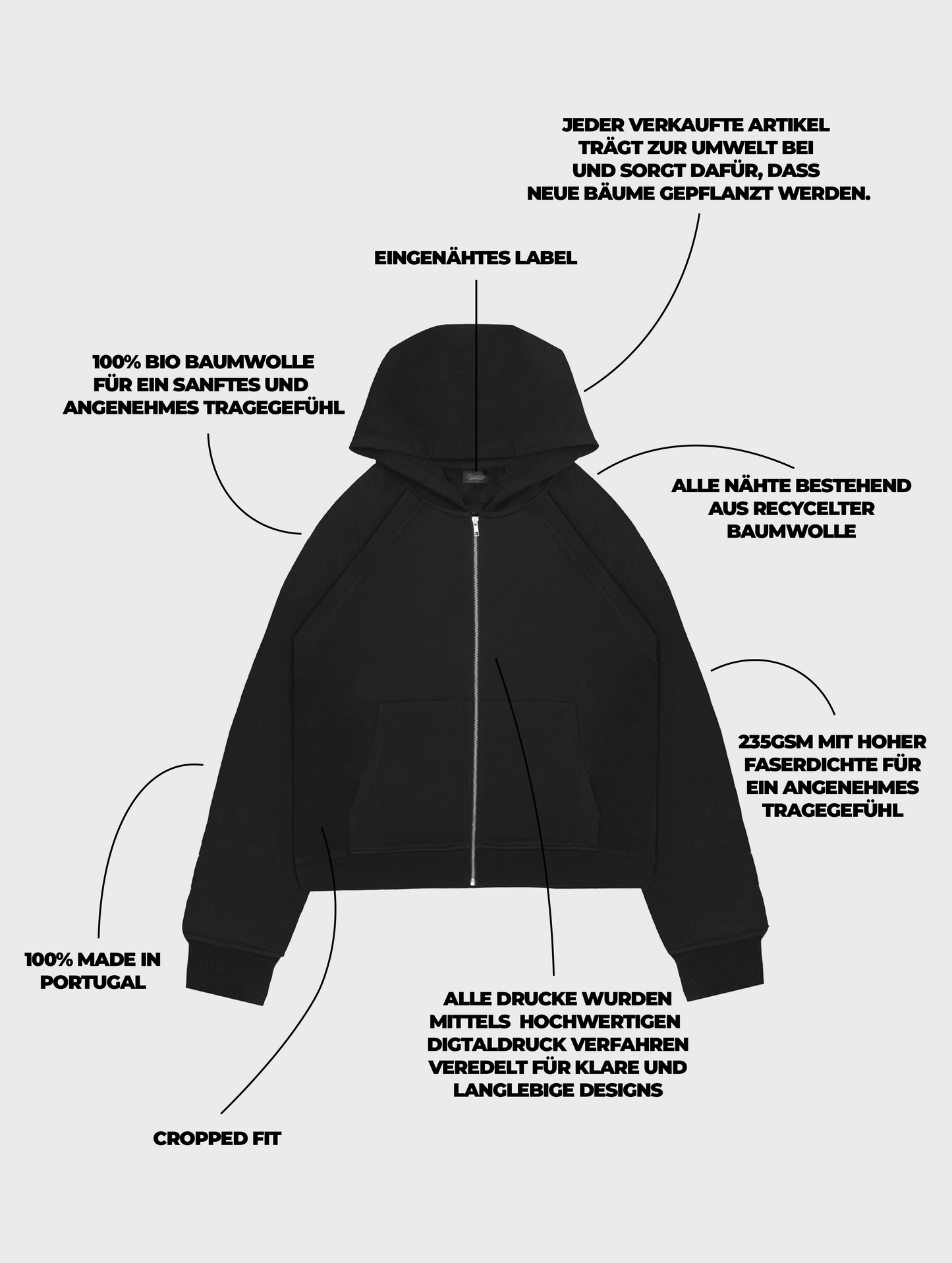 Grand Prix Zip-Up Hoodie