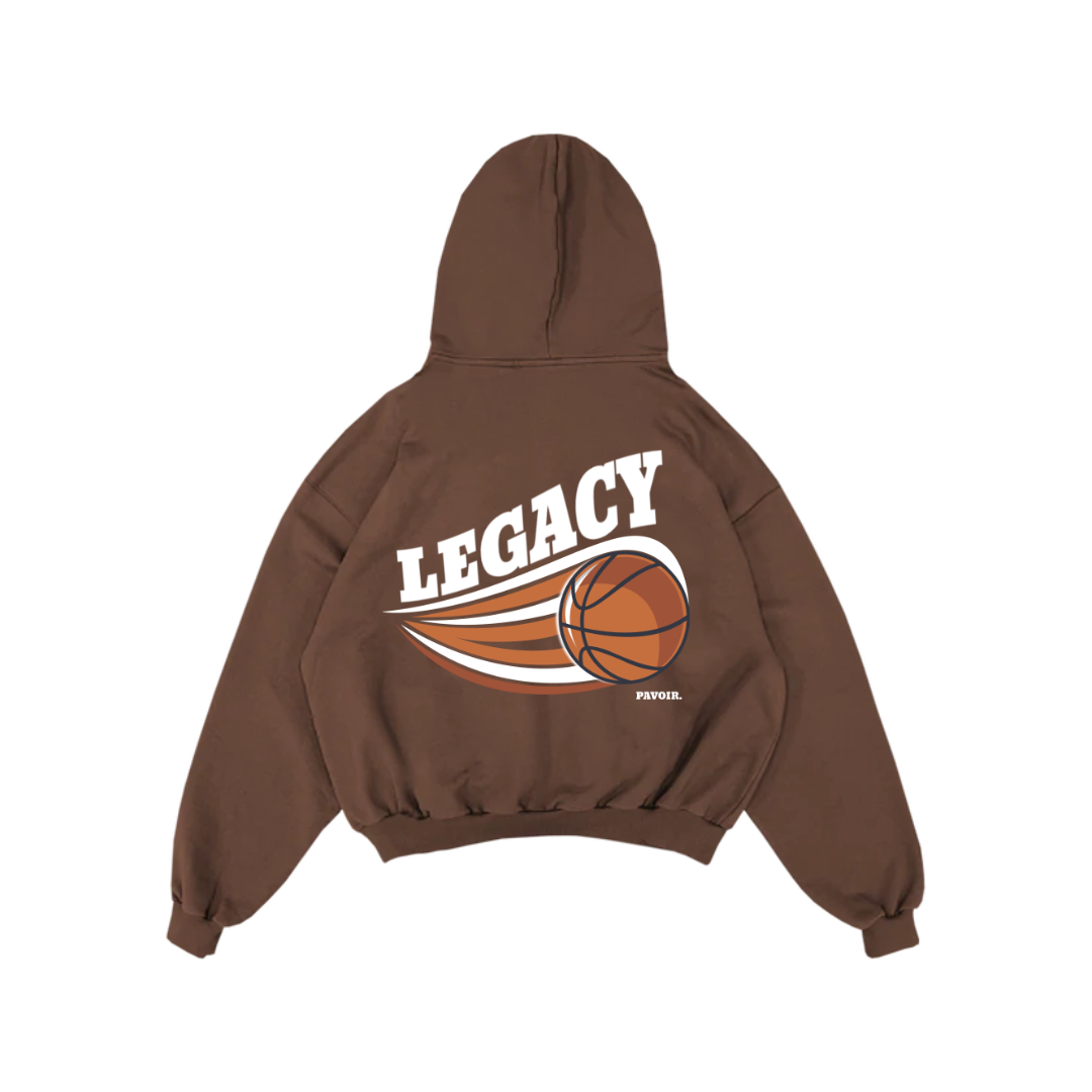 LEGACY ZIPPER BROWN