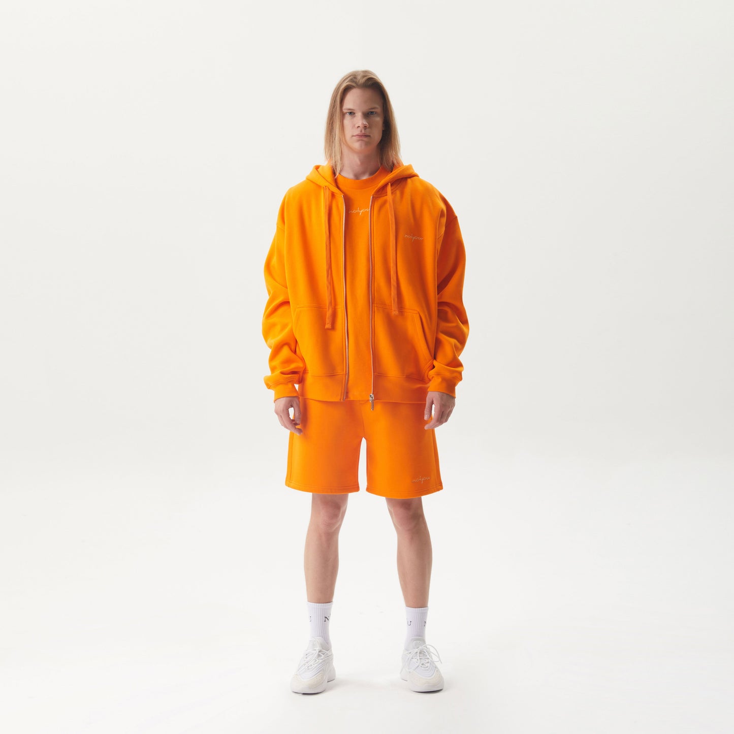 ZIP Hoodie Orange Unisex - No1You
