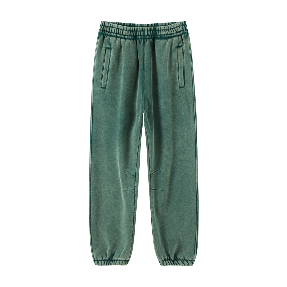 Jogger Basic Washed Bottle Green
