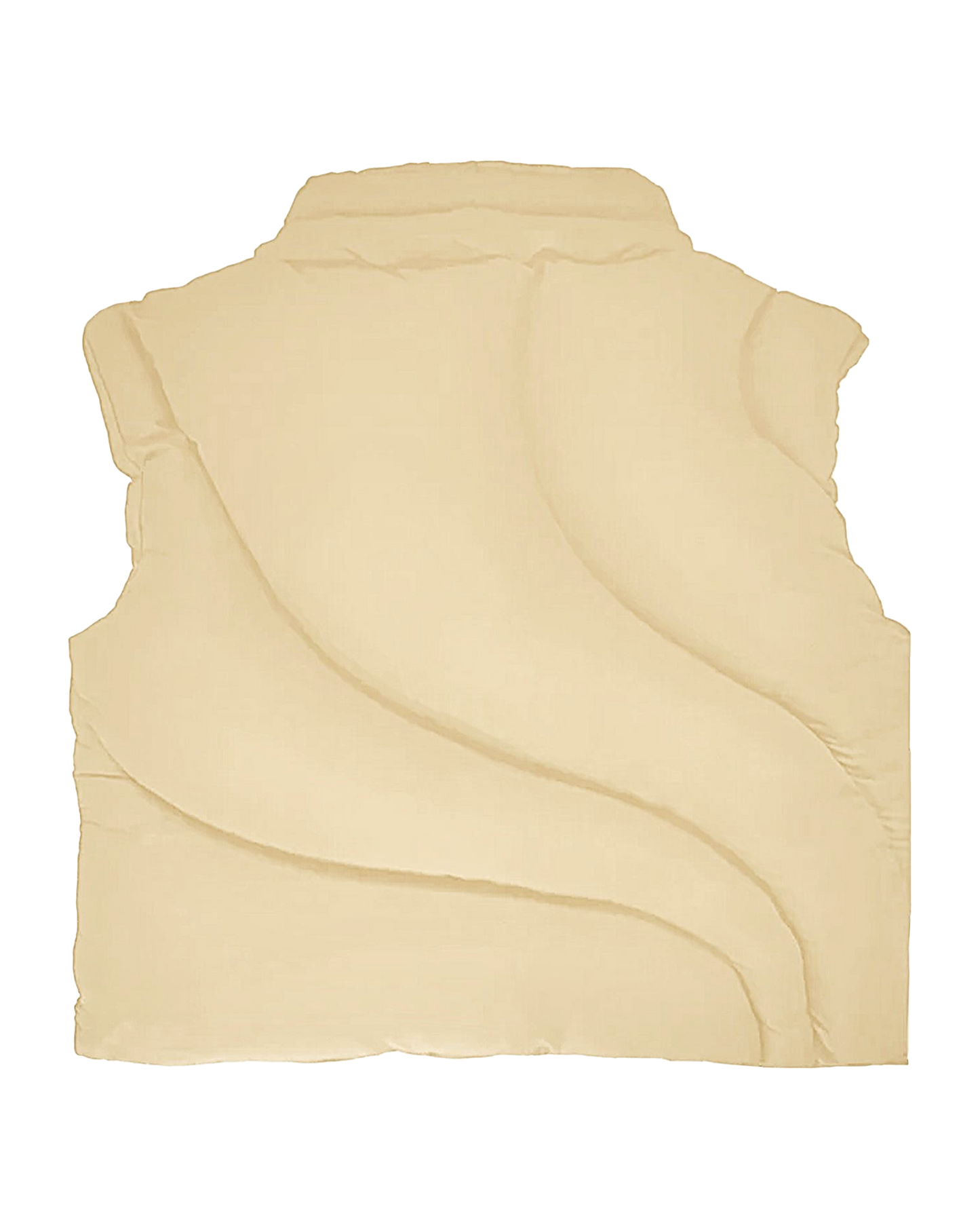 DESERT OCEAN WAVE PUFFER VEST