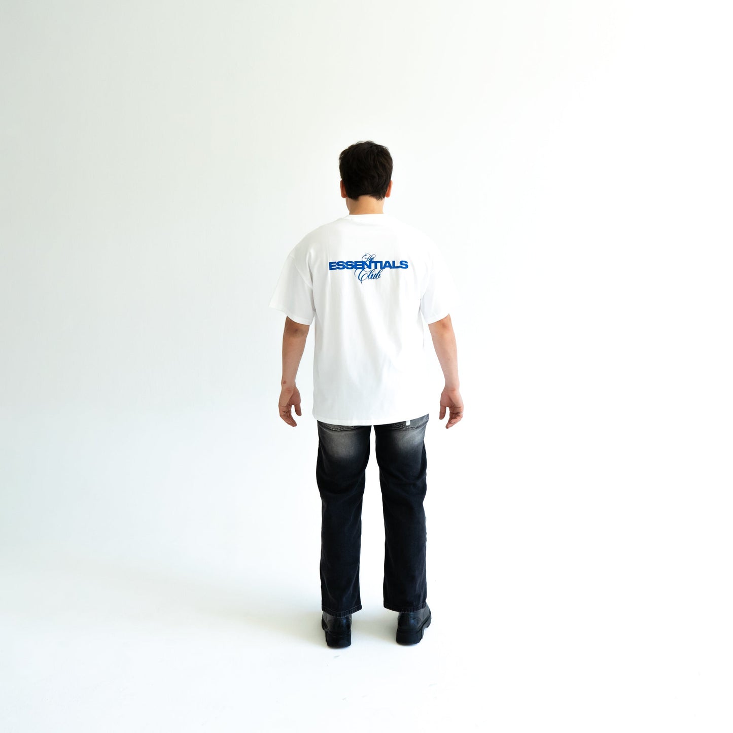 Essential Club Tee - Weiß/blau