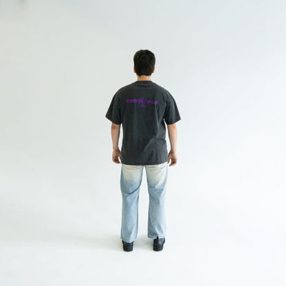 Essential Club Tee - Black/lila