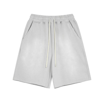Short Premium Washed Basic Grey