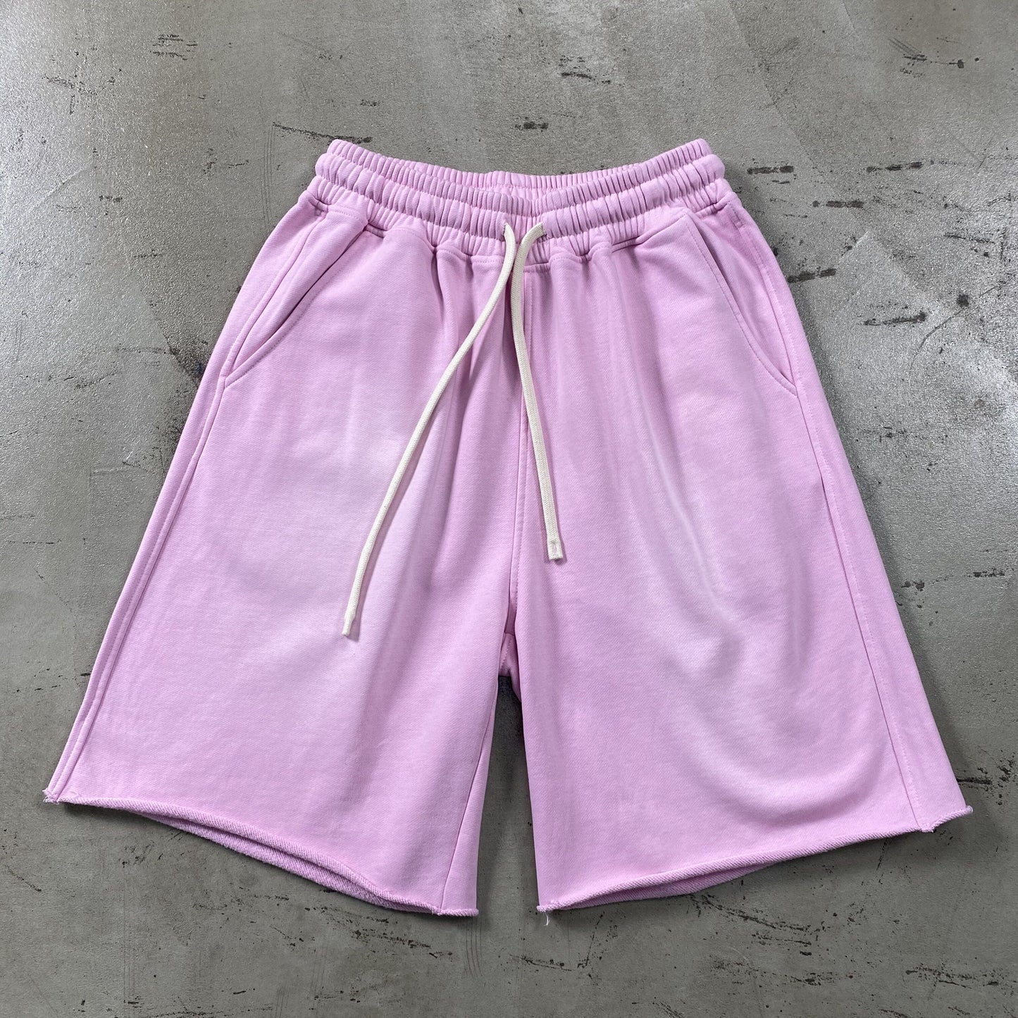 Short Premium Washed Basic Pink
