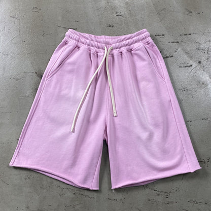 Short Premium Washed Basic Pink