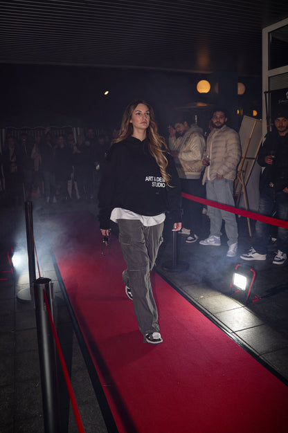 ART & DESIGN HOODIE - BLACK