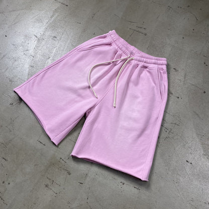Short Premium Washed Basic Pink