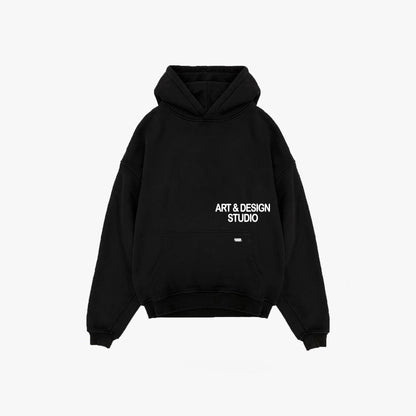 ART & DESIGN HOODIE - BLACK