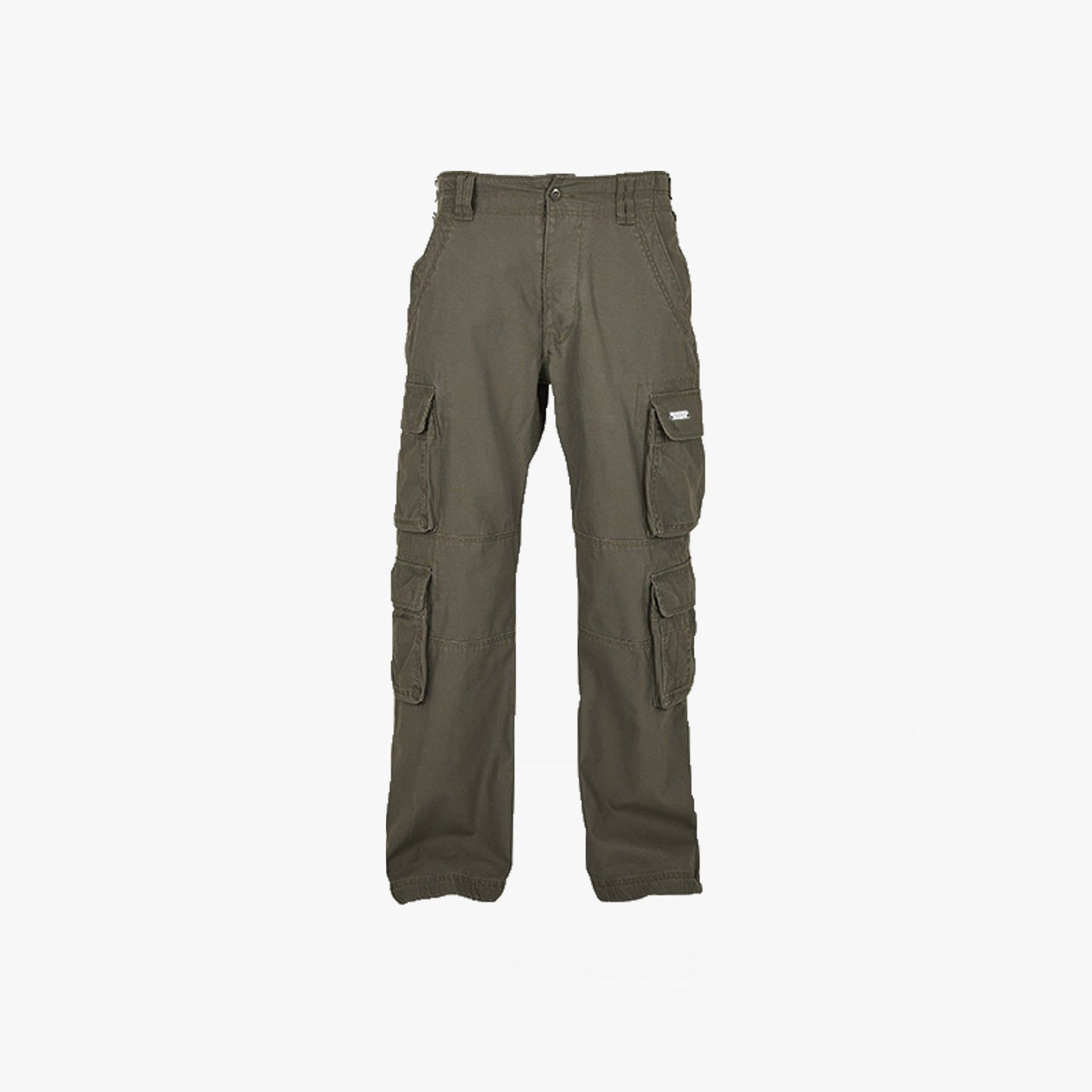 HANDMADE RIPPED CARGO - GREEN