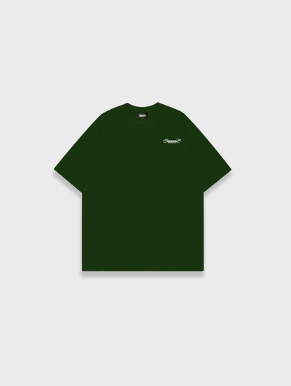 Essential Club Tee - Grün/weiß