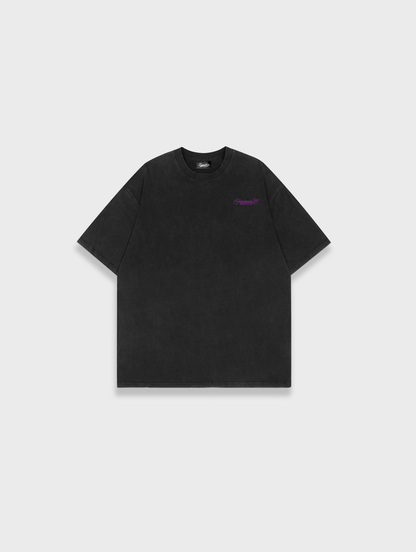 Essential Club Tee - Black/lila