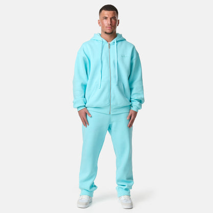 ZIP Hoodie Babyblau Unisex