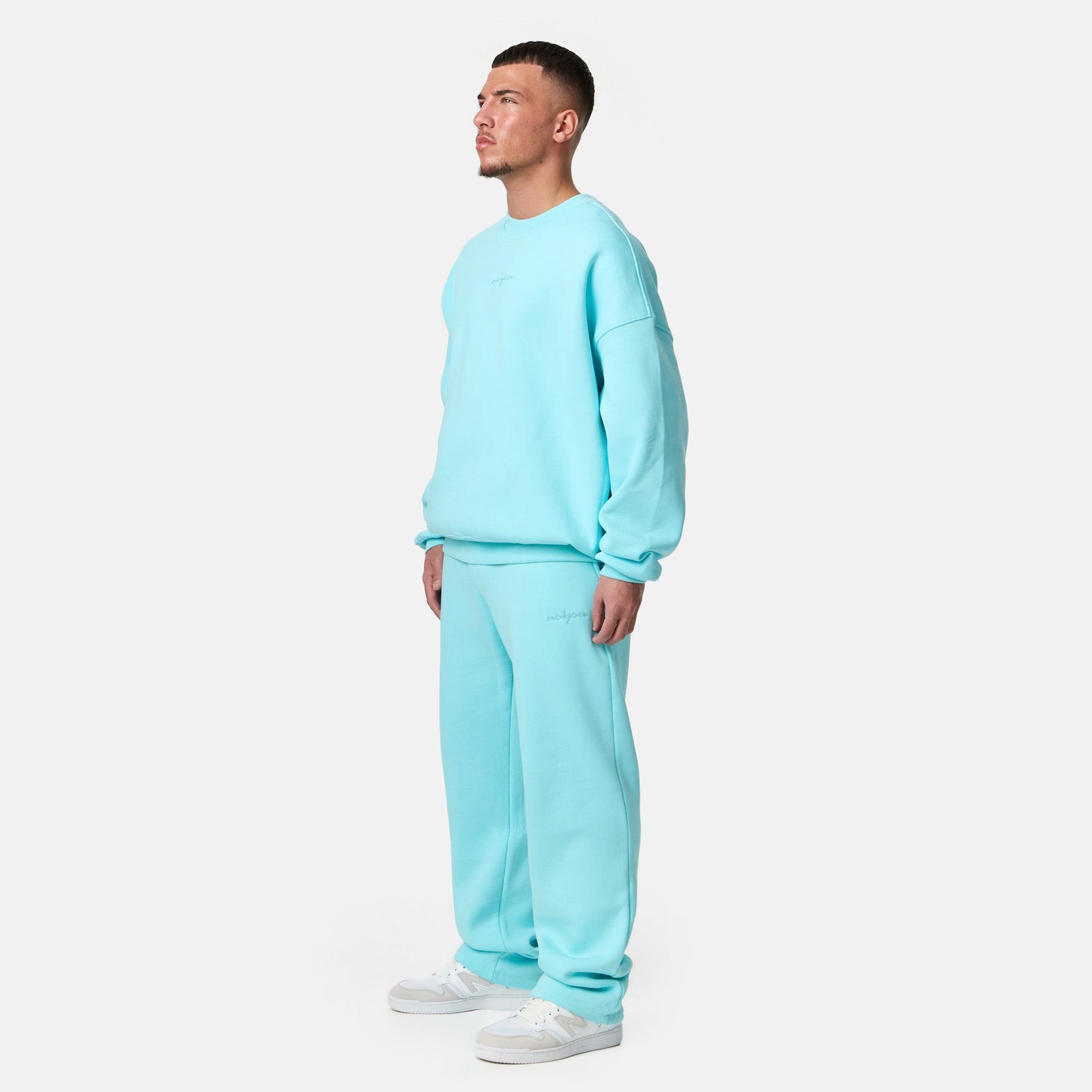 Sweatshirt Babyblau Unisex