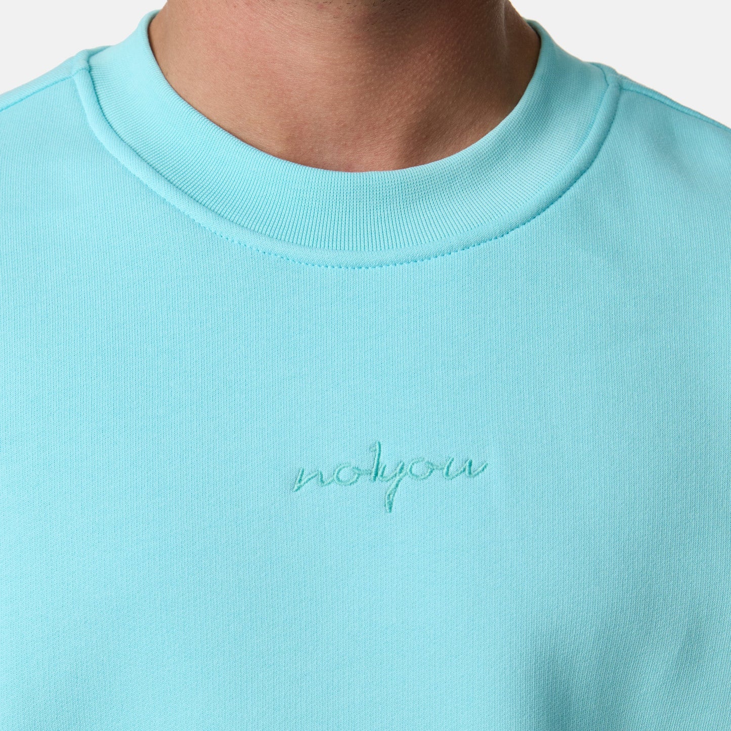 Sweatshirt Babyblau Unisex