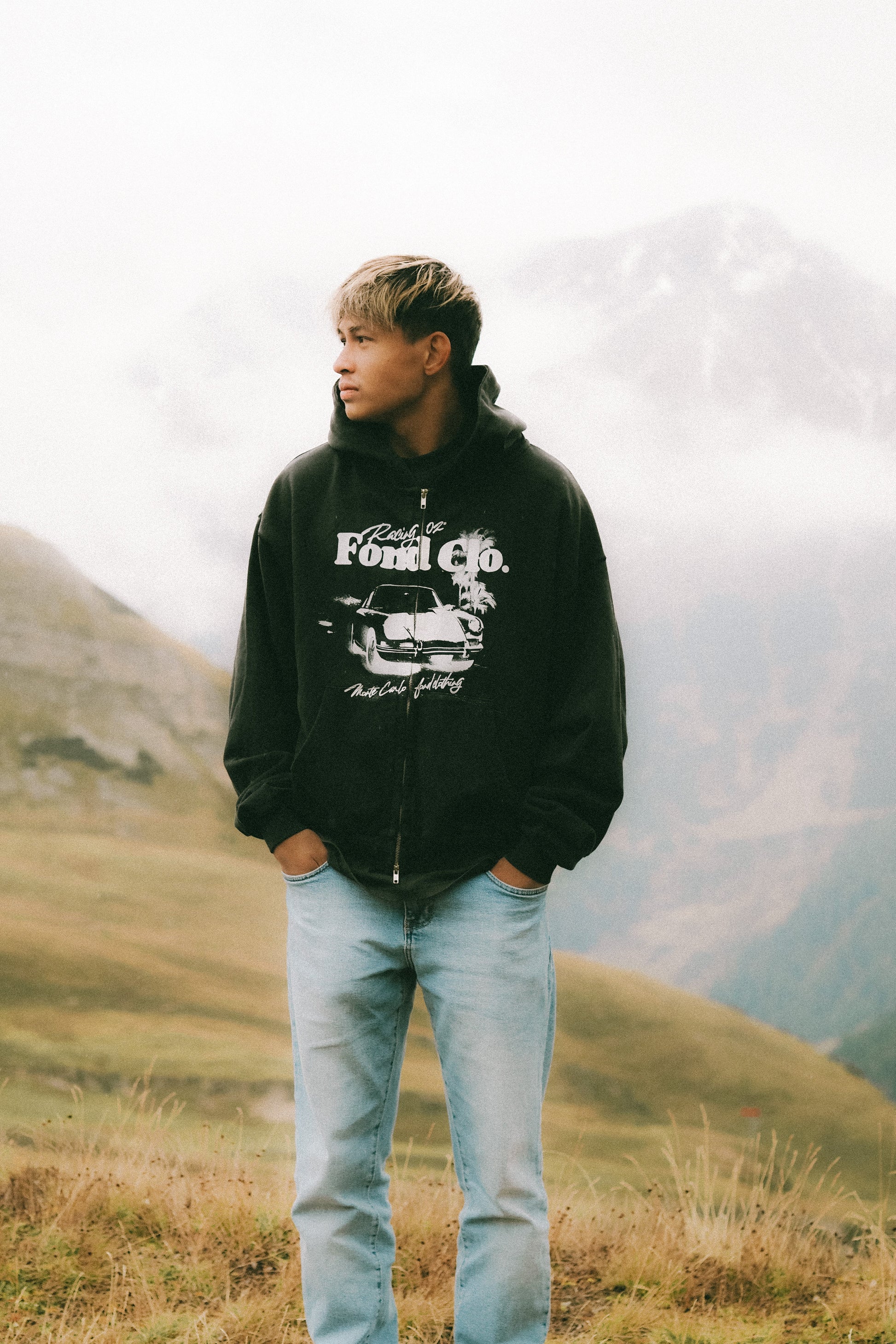 Monte Carlo Zip-Up Hoodie - FONDCLOTHING