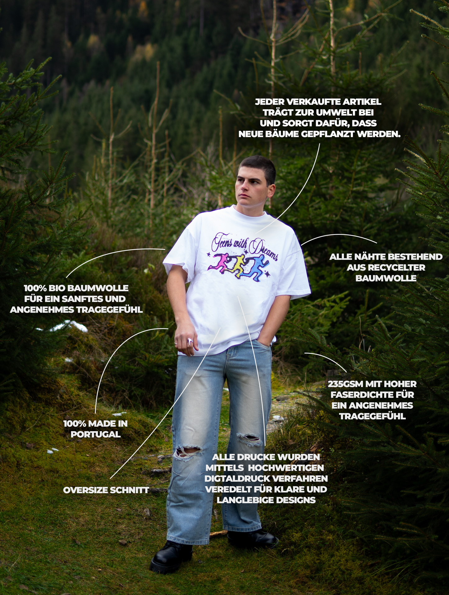 Teens with Dreams Tee - Weiß