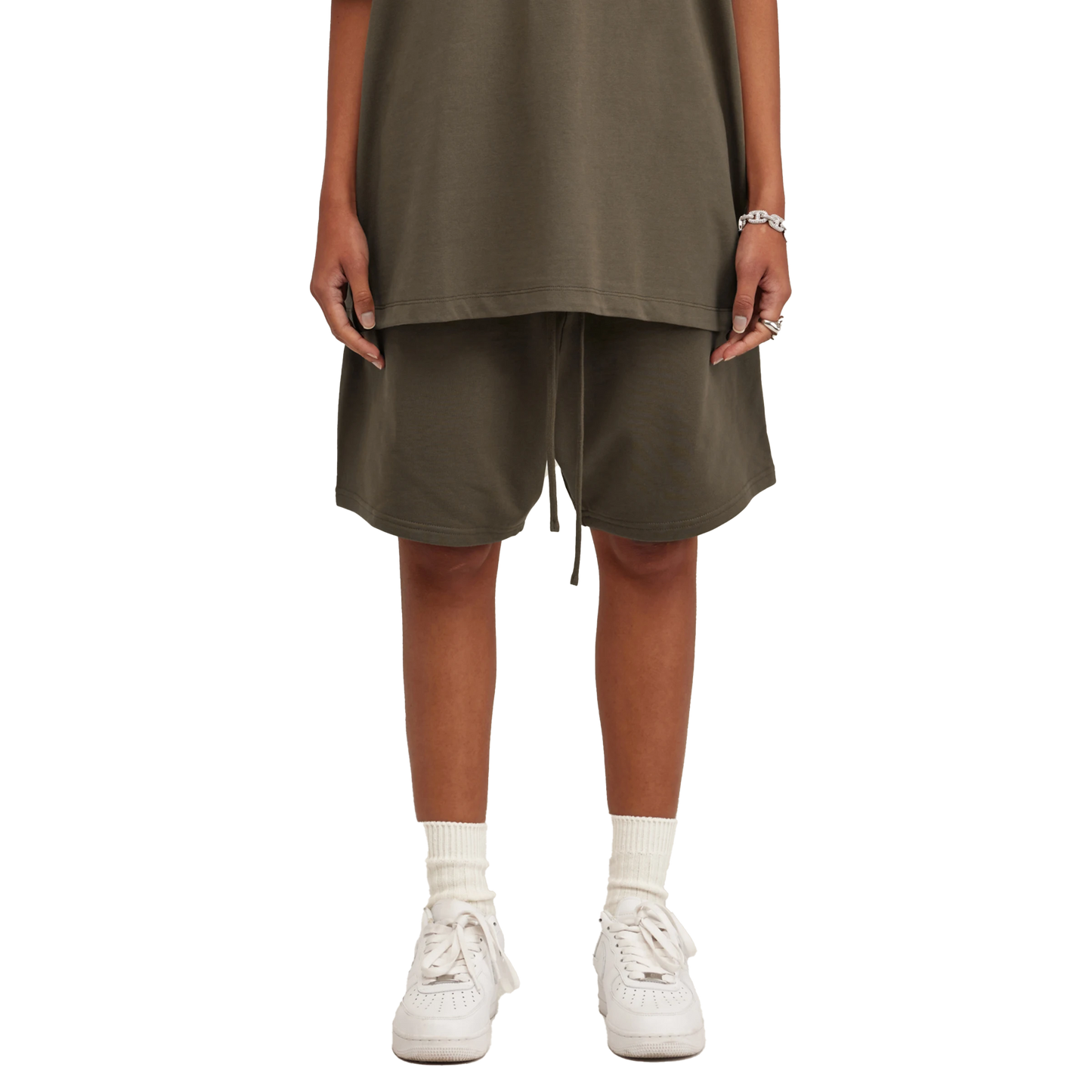 FTMNT Shorts Dark Olive