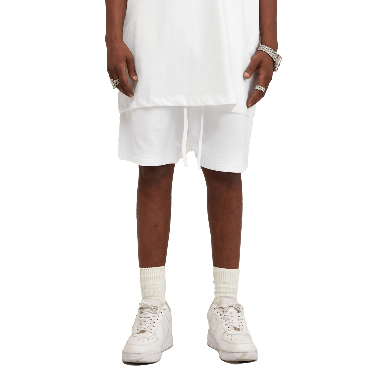 FTMNT Shorts Weiß