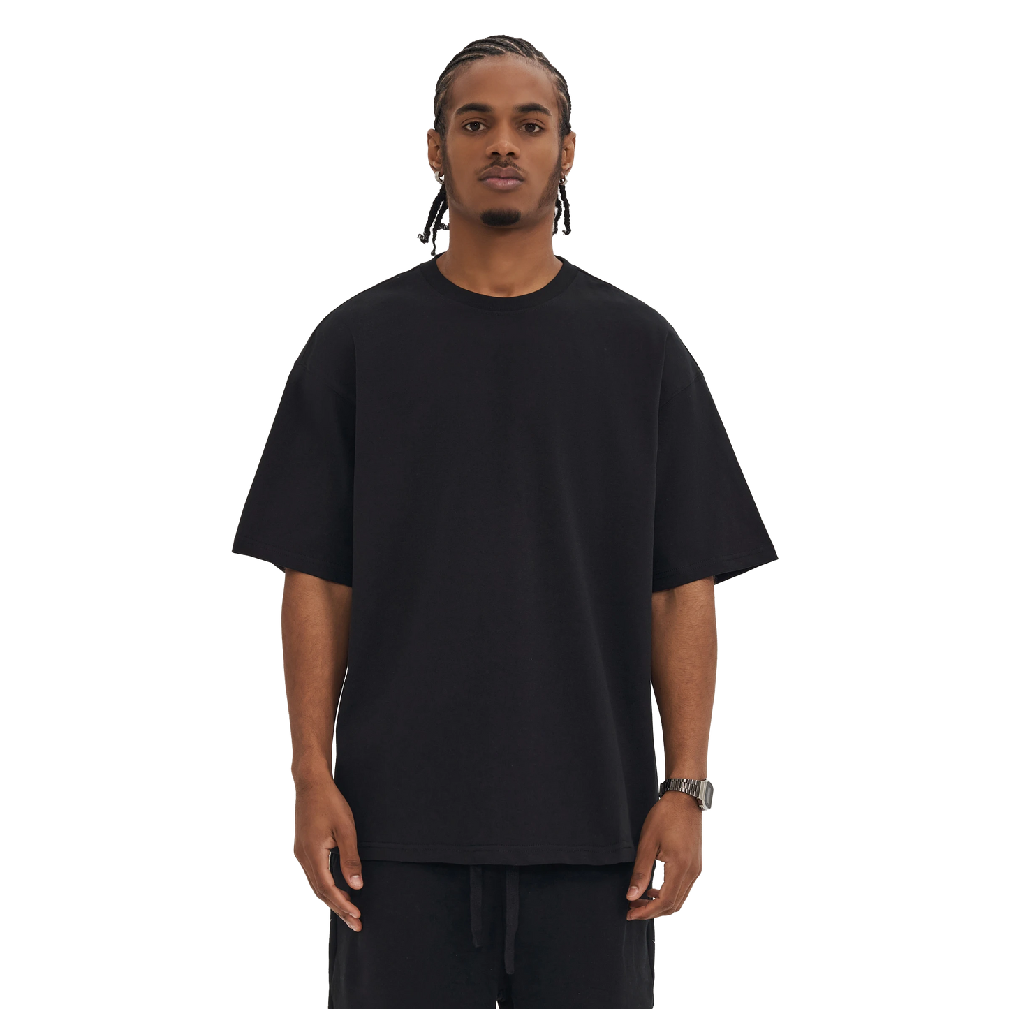 FTMNT Boxy Heavy Tee Black