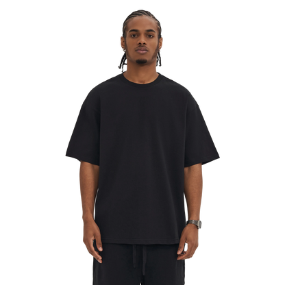 FTMNT Boxy Heavy Tee Black