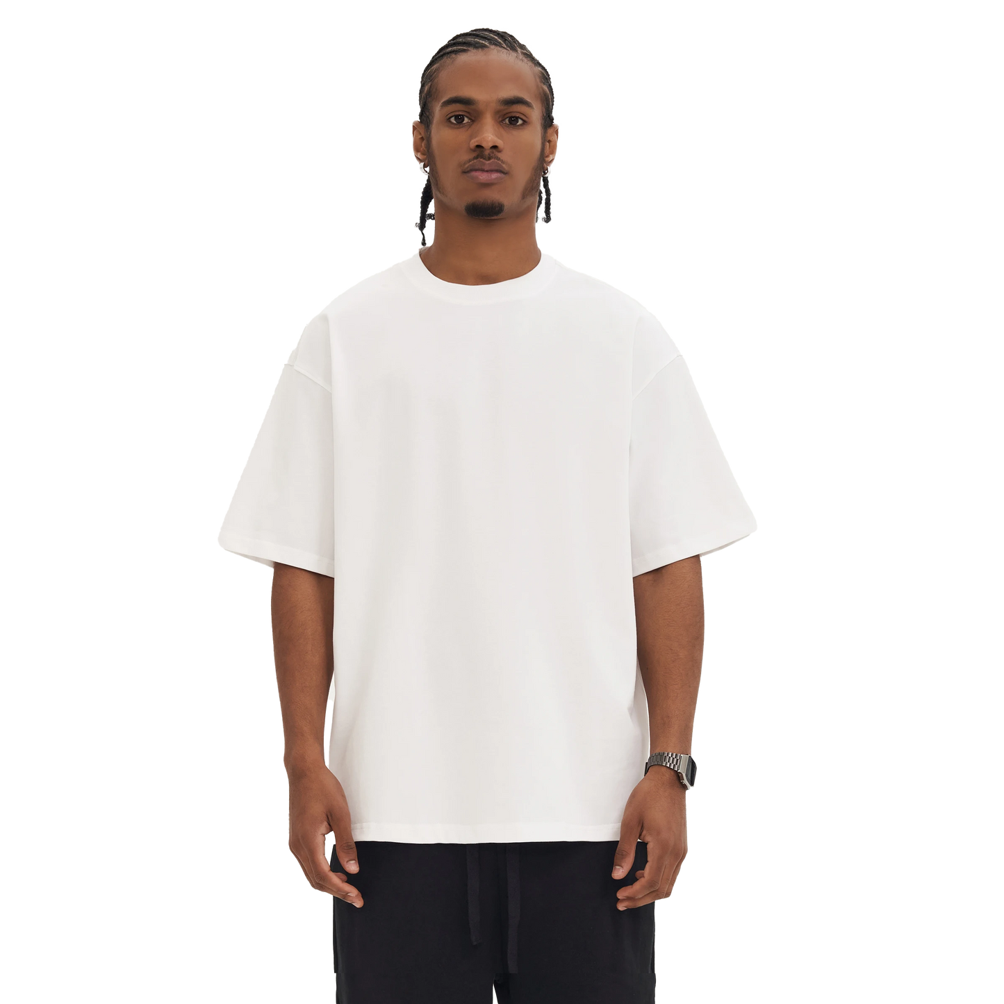 FTMNT Boxy Heavy Tee White