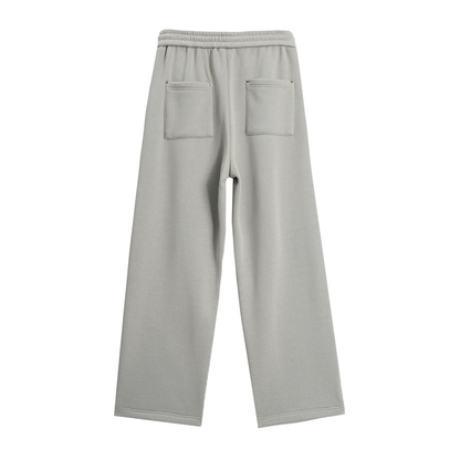 Open Leg Jogger Ash Grey