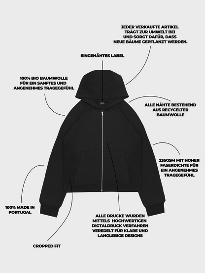 Grand Prix Zip-Up Hoodie