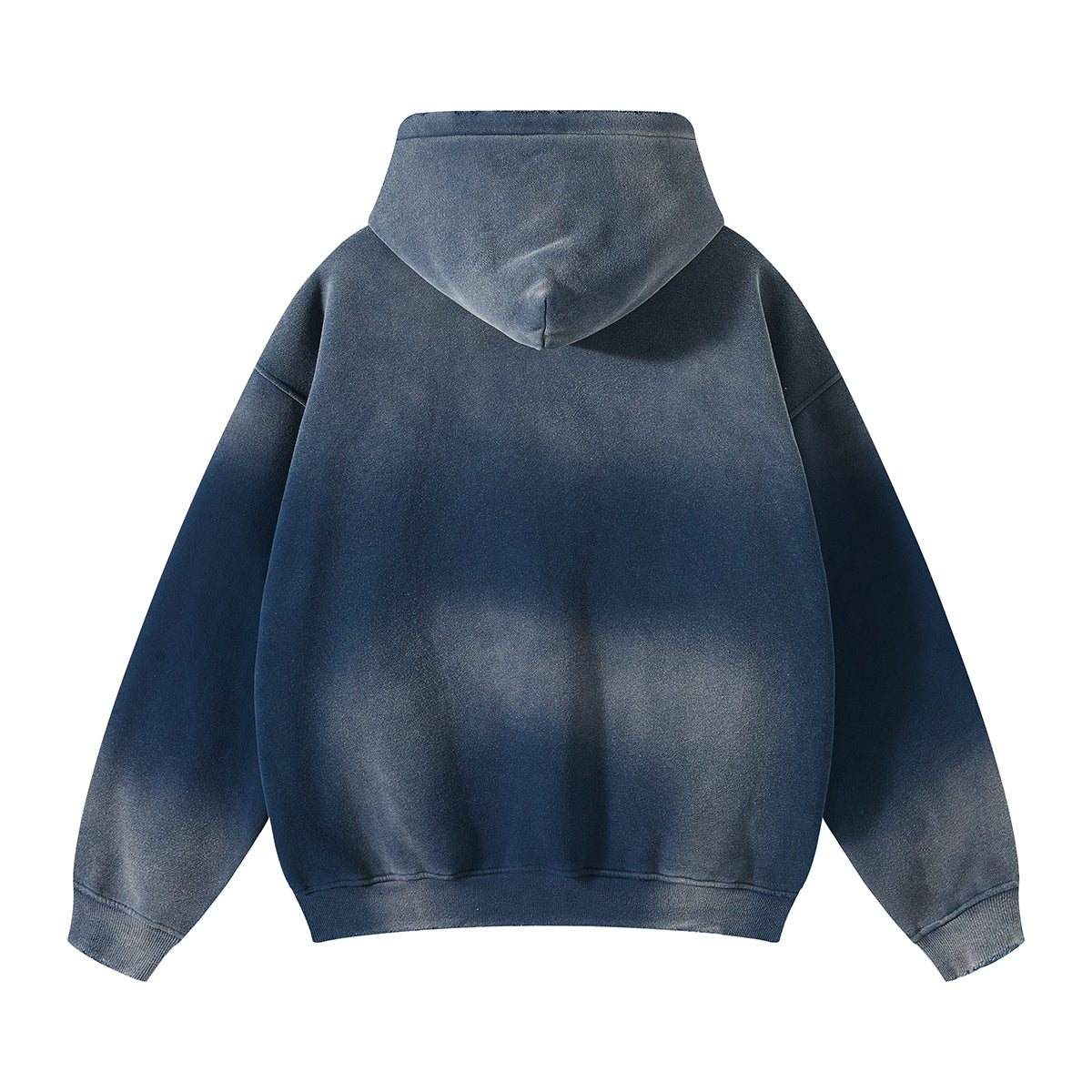 Hoodie Washed Basic Navy