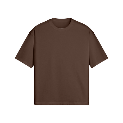 FTMNT Boxy Heavy Tee Dark Brown