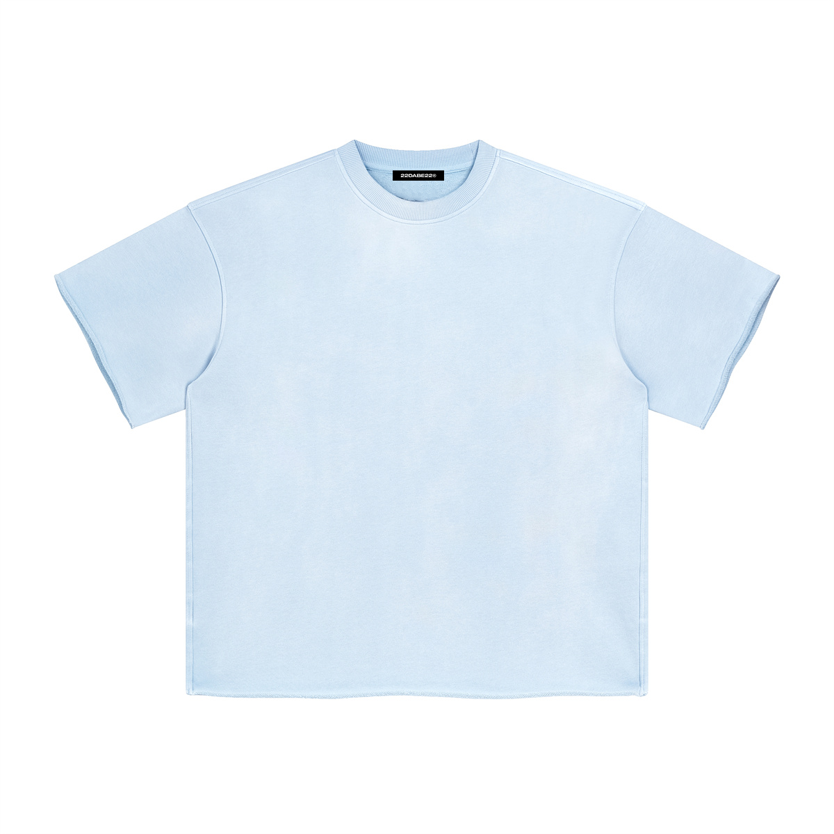 T-Shirt Premium Washed Basic Baby Blue