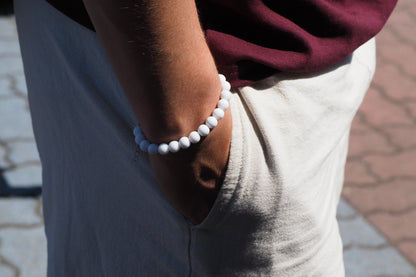 MATTE ACRYL PERLEN KETTE