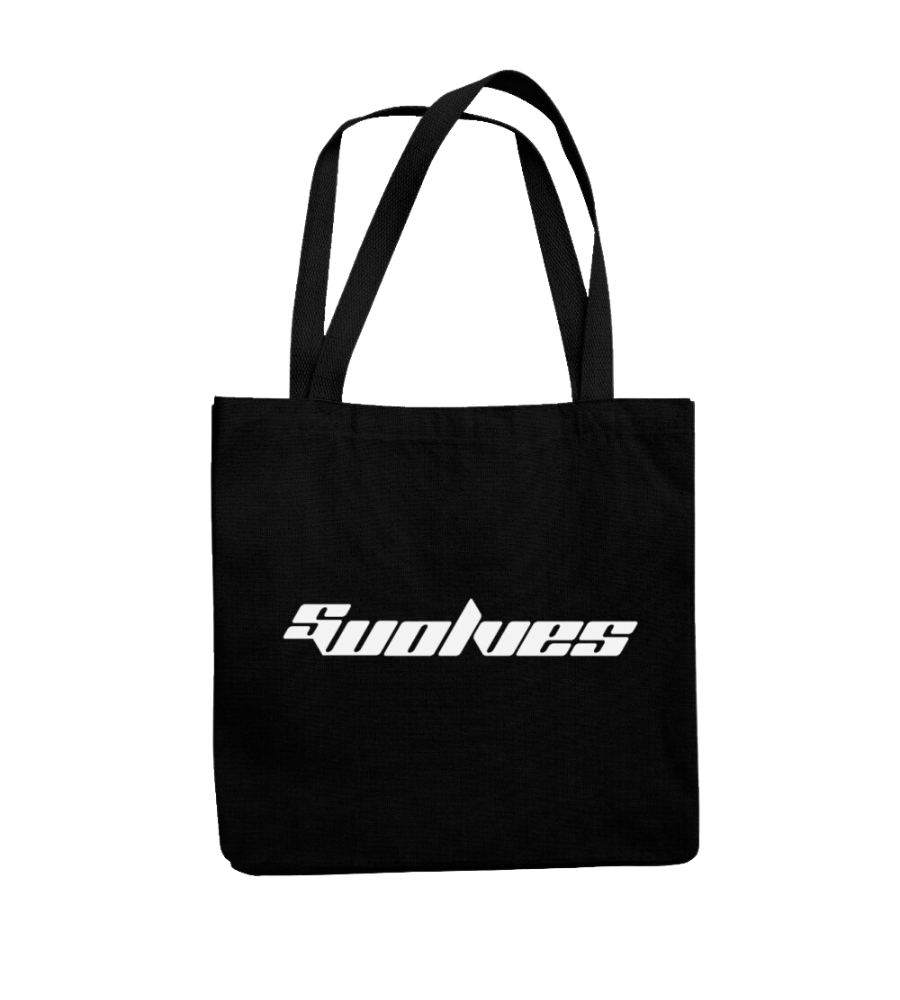 SWOLVES JUTEBEUTEL BLACK