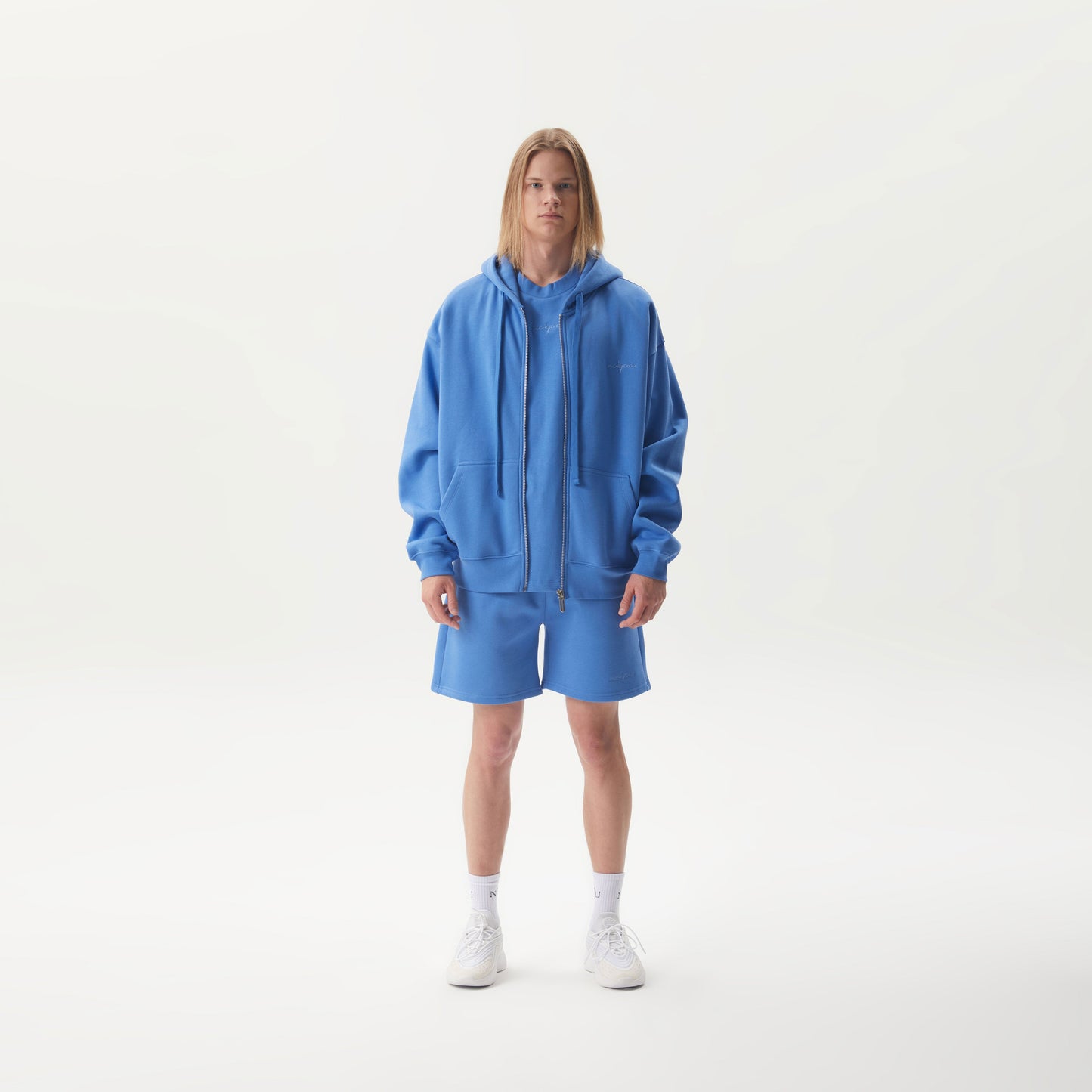 ZIP Hoodie Blau Unisex - No1You