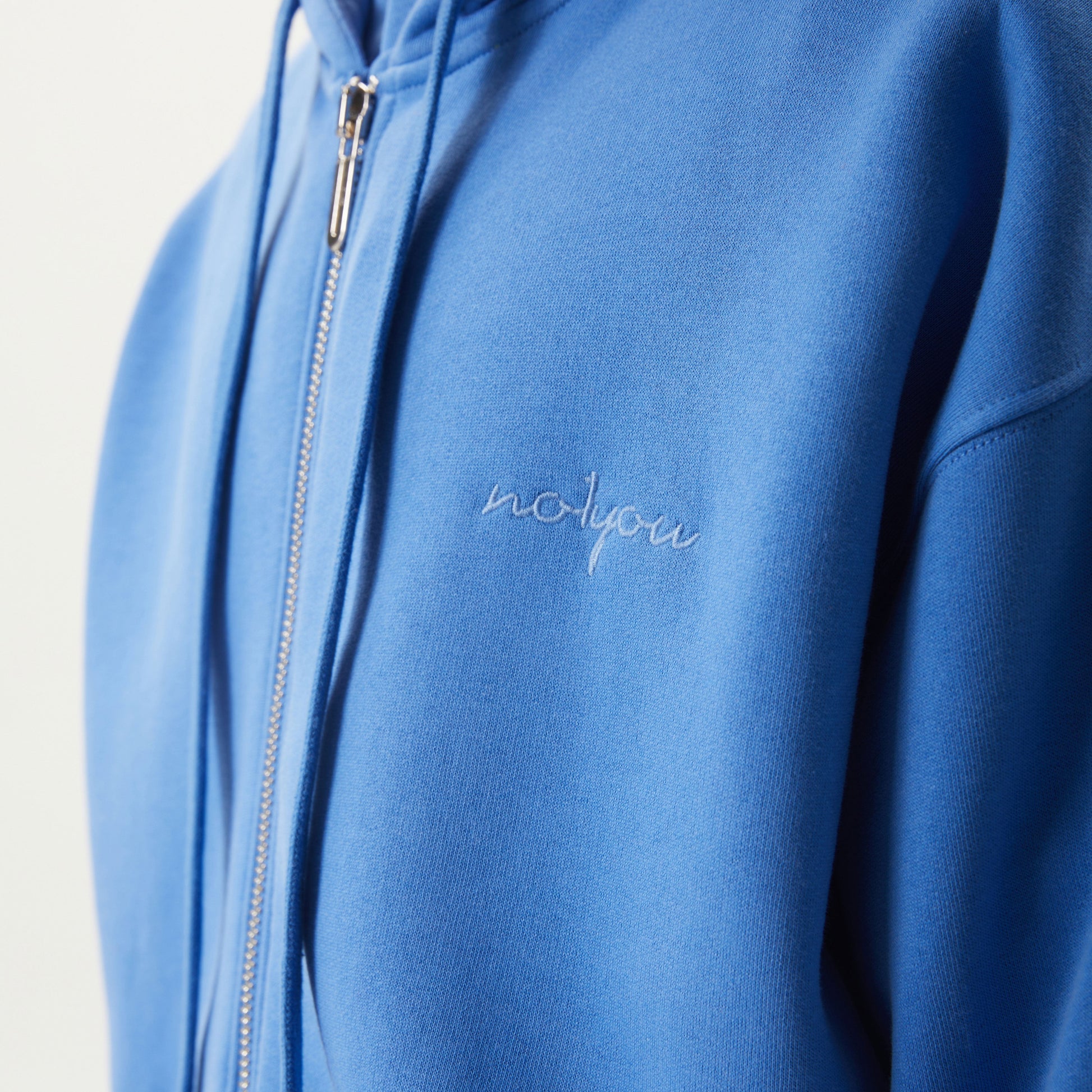 ZIP Hoodie Blau Unisex - No1You