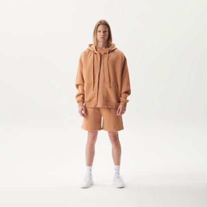 ZIP Hoodie Braun Unisex - No1You